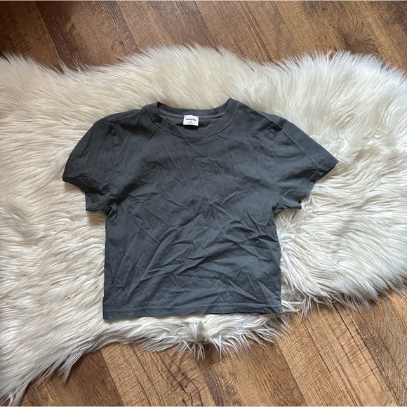 ARITZIA Sunday Best Wonderland T-Shirt In Washed Black - Picture 2 of 3
